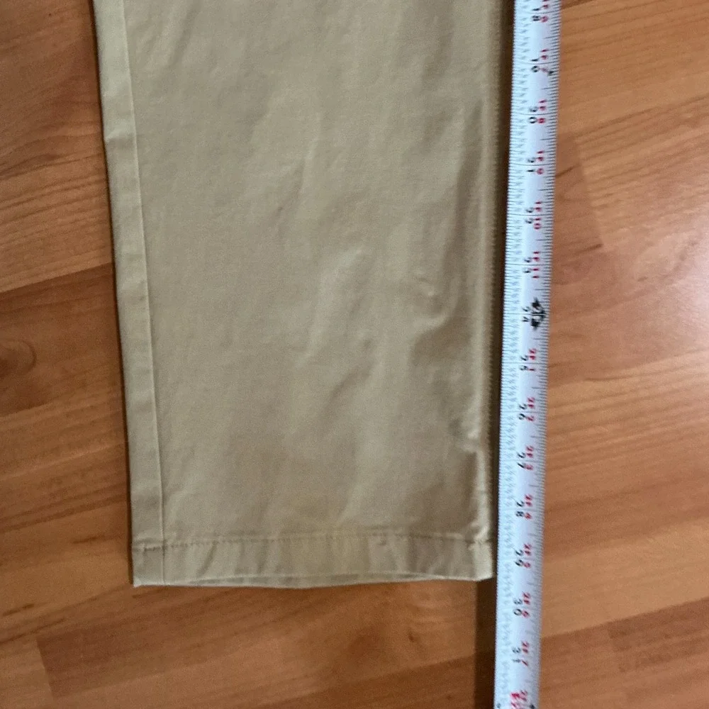J.Crew 770 Straight Chino Pants 36x29 Khaki Stretch Re-Imagined BAW003 Slim